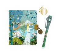 Petit carnet secret Charlotte avec feutre magique Marron G