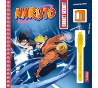 Carnet secret Naruto: Avec 1 cadenas à code et 1 stylo à encre invisible