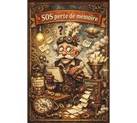 Carnet SOS perte de mémoire: Cahier humoristique ligné pour organiser, écrire... Bloc-notes drôle, fun pour noter les idées, listes, to do list, journal , étudiants, séniors, TDAH,...