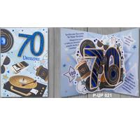 Carnet spatial B6 anniversaire 70e homme