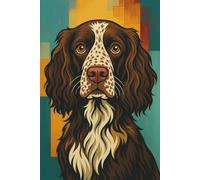 Carnet Springer Spaniel : Journal Cartoon, Carnet, Bloc-notes: Un merveilleux cadeau pour les enfants, les amoureux des animaux et les passionnés de spaniels.