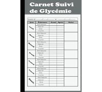 Carnet Suivi de Glycémie: Carnet Suivi Diabete | Journal de bord diabetique pour suivi de glycémie sur 2 ans | Carnet de Glycémie | Carnet d'autosurveillance Glycémique