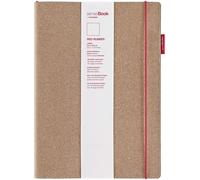 carnet transotype "senseBook RED RUBBER" Grand damier