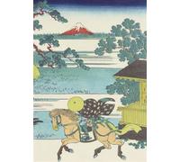 Carnet - Trente-six vues du mont Fuji Edition bilingue français-anglais - Hokusai Katsushika - Reliefs Editions - broché - Carnet (de voyage, intime, de notes)
