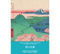 Carnet Utagawa Hiroshige / Nouveau Fuji à Méguro de la série cent vues d'Edo
