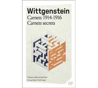 Carnets 1914-1916 - Carnets secrets À partir des transcriptions des Archives Wittgenstein de l'université de Bergen - Ludwig Wittgenstein - Flammarion - Poche - Essai