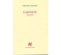 Carnets, 1916-1918