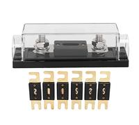 Carnets audio de voiture Anl Block Set 150A Durable pour le véhicule agricole du navire de yacht RV avec une tension de travail 6 S 60A à 300A 48V