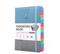 Carnets d'Adresses - Carnet Repertoire Alphabetique,Carnet de Mots de Passe avec onglets alphabétiques pour Personnes âgées,Format A5,Durable et Facile à Utiliser,Cahier Repertoire(Multicolore)