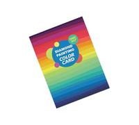 Carnets de cartes de couleur pour les amateurs de bricolage, lisses, résistants à l'usure et multicolores pour une large application de bricolage, style 1