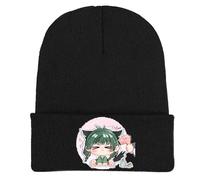 Carnets De L'Apothicaire Bonnet En Tricot - Anime Figurine Chapeaux D'hiver - Bonnet Thermique Tricoté Pour Les Sports De Plein Air (Multicolore-C)