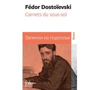 Carnets du sous-sol Récit Edition bilingue français-russe - Fiodor Mikhaïlovitch Dostoïevski - Gallimard - Poche - Nouvelles