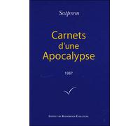 Carnets d'une apocalypse 1987 - Satprem - Institut De Recherches Evolutives - broché - Revue
