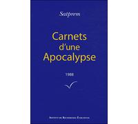 Carnets d'une apocalypse 1988 Volume 8 - Satprem - Institut De Recherches Evolutives - broché - Livre