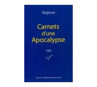 Carnets d'une apocalypse 1990 - Satprem - Institut De Recherches Evolutives - broché - Essai