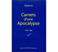 Carnets d'une Apocalypse - Satprem - Institut De Recherches Evolutives - broché - Essai