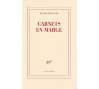 Carnets en marge - - Roland Dubillard - Gallimard - Livre