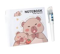 Carnets esthétiques, planificateur quotidien en forme d'animaux, papeterie mignonne pour l'école, le travail, l'université, les soins infirmiers, les voyages, les croquis, les réunions pour et