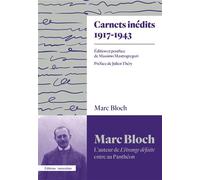 Carnets inédits 1917-1943