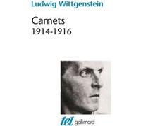 Carnets Ludwig Wittgenstein (Auteur), Gilles-Gaston Granger (Traduction)