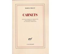 Carnets Marcel Proust (Auteur), Florence Callu (Edité par), Antoine Compagnon (Edité par)