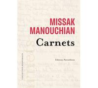 Carnets - Missak Manouchian - Parentheses Eds - broché - Essai