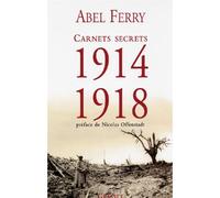 CARNETS SECRETS 1914 - 1918: Suivi de 46 lettres inédites