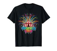 Carneval-Kostüm Ersatz Partner Lustig Zirkus Mardi Gras Crew T-Shirt