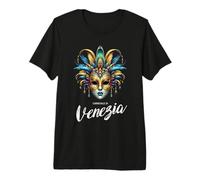 Carnevale di Venezia Masque Traditionnel Carnevale de Venise T-Shirt Haut de Gamme