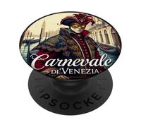 Carnevale di Venezia Masque vénitien élégant PopSockets PopGrip Adhésif