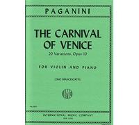 Carnevale Di Venezia Op. 10 (Francescatti) - Violon et Piano - BOOK