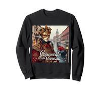 Carnevale di Venezia Woman Masque vénitien élégant Sweatshirt