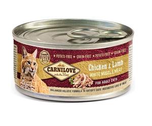 CARNILOVE Adult Cat Chicken and Lamb 100 g poulet et agneau pour chats