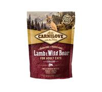 Carnilove Adulte Chat Nourriture Sèche 400g Brebis & Sauvage Sanglier sans Grain
