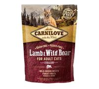 CARNILOVE Agneau et Sanglier Adultes Chats Stérilisés 400 g