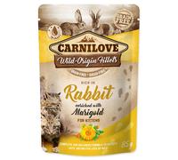 Carnilove Cat Pouch Chaton Lapin Enrichi&Marigold 85g