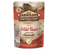 Carnilove Cat Pouch Sanglier avec Camomille 85gx24