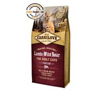Carnilove Chat Adulte Agneau & Sanglier 6 kg