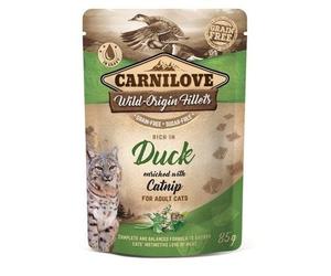 CARNILOVE Chat Canard & Herbes aux chats 24 x 85 g