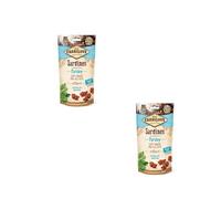 Carnilove Chat Snack Souple Sardines avec Persil | Pack Double | 2 x 50 g | Délicieux Snack Souple avec des Sardines | Convient à Tous Les Chats | avec de la Viande de gibier