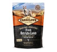 Carnilove Chien Frais 1,5kg Petite Race Autruche & Agneau