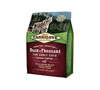 Carnilove Croquettes pour Chat sans Céréales/Pommes de Terre Canard/Faisan 6kg