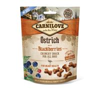Friandise croustillante à l'autruche et mûres - Carnilove Crunchy - 200g