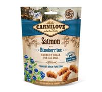 Crunchy Snack Carnilove Saumon & Myrtilles Chien 200 g