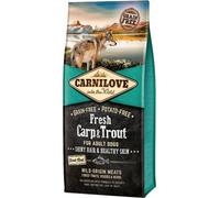 Carnilove Dog - Adult Fresh - Nourriture sèche pour chiens carpe et truite12 kg