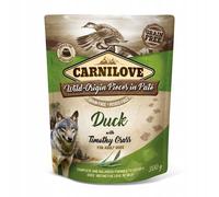 Carnilove Dog Canard & Fléole des prés - sachet de canard et de fléole des prés 300g