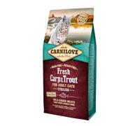 CARNILOVE Félin Adulte STÉRILISÉ Carpe Truite FRAÎCHE 2KG