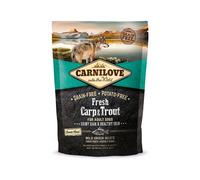 CARNILOVE Fresh Carp & Trout Poils brillants et peau saine pour chiens adultes 1,5 kg
