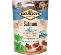 CARNILOVE Friandise croquante pour animaux de compagnie saumon et menthe 50 g