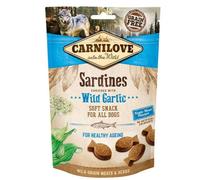 Snack semi-humide Carnilove GRATUIT, sardines et ail des ours 200 g